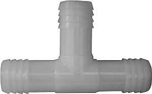 Boshart UNT-10 Pipe Tee, 1 in, Insert, Nylon