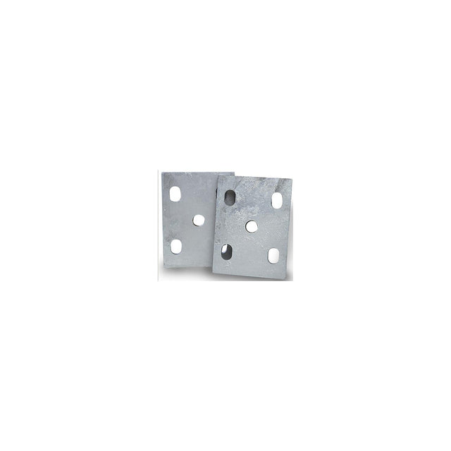 Dexter Galvanized Universal Tie Plates - Sold as Pair