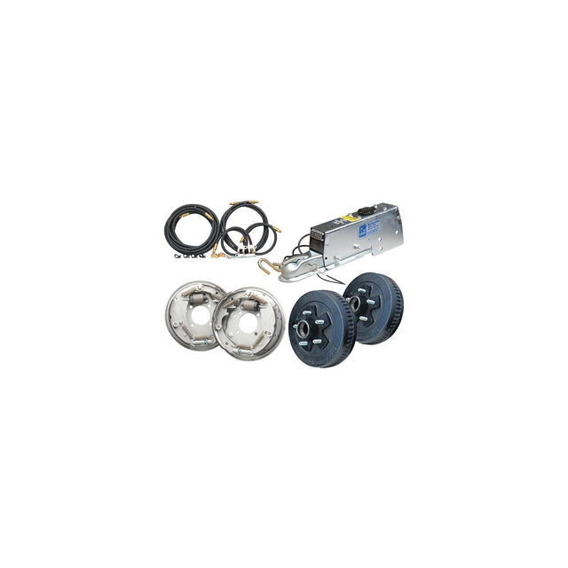 Dexter Complete 10″ Drum Brake Installation Kit, 5 Studs