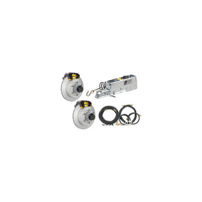 Dexter 12" Eliminator Vented Disc Brakes W/Vortex Hubs - Complete Kit, 6 Studs