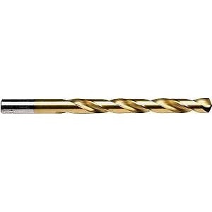 Irwin 63912 Jobber Drill Bit, 3/16 in Dia, 3-1/2 in OAL, Spiral Flute, 2-Flute, 3/16 in Dia Shank, Straight Shank
