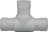 Boshart UNT-15 Pipe Tee, 1-1/2 in, Insert, Nylon, Pack of 5
