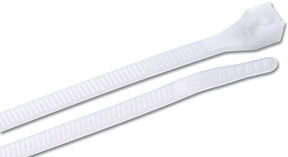 Gardner Bender 46-311 Cable Tie, 3 in Max Bundle Dia, Double-Lock Locking, Nylon, Natural