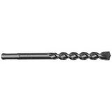 Irwin 322031 Hammer Drill Bit, 1/2 in Dia, 6 in OAL, Twist Flute, 1-Flute, 2 in Dia Shank, SDS Plus Shank