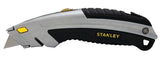 STANLEY INSTANTCHANGE 10-788 Utility Knife, 2-7/16 in L Blade, 3 in W Blade, Carbon Steel Blade, Ergonomic Handle