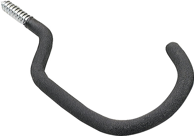 Crawford SH18-25 Bike Hanger, 40 to 75 lb, Screw, Steel, Black, Zinc