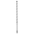 Irwin 3043005 Auger Drill Bit, 1/2 in Dia, 17 in OAL, Twist Flute, 1-Flute, 3/8 in Dia Shank, Quick-Change Impact Shank