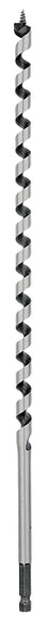 Irwin WeldTec 3043007 Auger Drill Bit, 5/8 in Dia, 17 in OAL, Twist Flute, 1-Flute, 7/16 in Dia Shank
