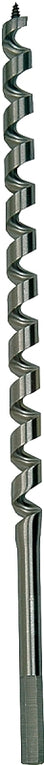 Irwin WeldTec 3043009 Auger Drill Bit, 3/4 in Dia, 17 in OAL, Twist Flute, 1-Flute, 7/16 in Dia Shank