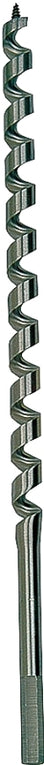 Irwin WeldTec 3043013 Auger Drill Bit, 1 in Dia, 17 in OAL, Twist Flute, 1-Flute, 7/16 in Dia Shank