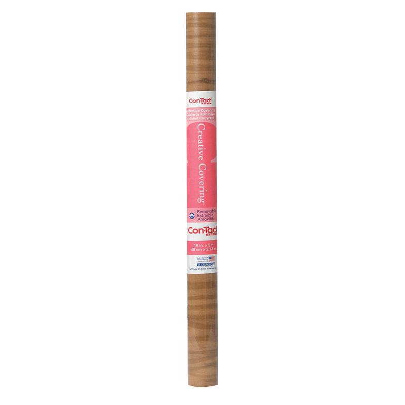 Con-Tact Creative Covering 9 ft. L X 18 in. W Knotty Pine Wood Grain Shelf Liner, Pack of 12