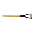 Link Handles 66722 Shovel Handle, 1-1/2 in Dia, 24 in L, Ash Wood, Clear