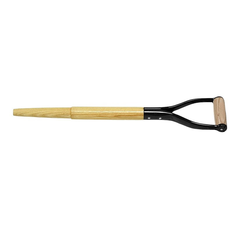 Link Handles 66722 Shovel Handle, 1-1/2 in Dia, 24 in L, Ash Wood, Clear