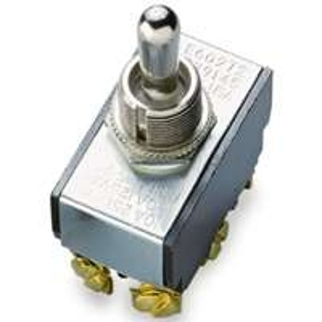 Gardner Bender GSW-16 Switch, 125/250 V, DPDT, Screw Terminal, Silver