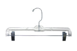 Merrick C71210-S12 Skirt and Slack Hanger, Clear, Pack of 12