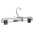Merrick C71210-S12 Skirt and Slack Hanger, Clear, Pack of 12
