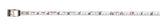 Keson NR18200 Tape Measure, 200 ft L Blade, 3/8 in W Blade, Steel Blade, ABS Case, Gray Case
