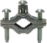 Gardner Bender 14-GRC Ground Clamp, Clamping Range: 1/2 to 1 in, 10 to 2 AWG Wire, Galvanized