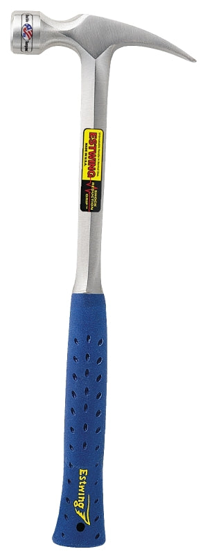 Estwing E3-28S Framing Hammer, 28 oz Head, Claw, Smooth Head, Steel Head, 16 in OAL