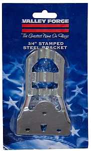 Valley Forge SB2-1 Flag Pole Bracket, Steel, Silver