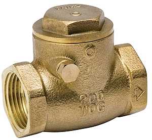B & K ProLine Series 101-007NL Check Valve, 1-1/2 in, IPS, 200 psi Pressure