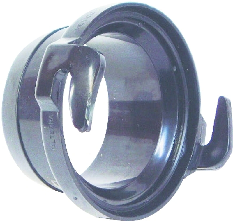 US Hardware RV-309B Hose Adapter with Bayonet Hook, 3 in ID, ABS