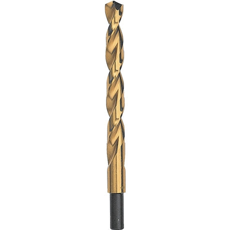 DEWALT DW1316 Jobber Drill Bit, 1/4 in Dia, 4 in OAL, Parabolic Flute, 1/4 in Dia Shank, Straight Shank
