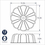 Nordic Ware 10.38 in. W X 10.38 in. L Cake Pan Assorted 1