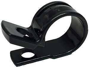 Gardner Bender PPC-1550UVB Cable Clamp, 1/2 in Max Bundle Dia, Plastic, Black