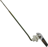 ProSource 24375 Toilet Flush Lever, Front Mounting, 8 in L Flush Arm, Steel/Zinc, Polished Brass/Yellow Zinc