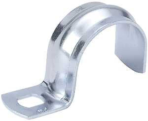 B & K G18-075HC Pipe Strap, 3/4 in Opening, Steel, 10/PK