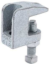 B & K G60-050HC Universal Beam Clamp, 1/2 in, Malleable Iron, Galvanized