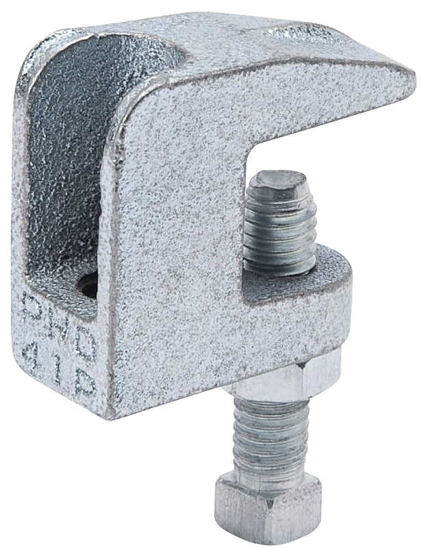 B & K G60-050HC Universal Beam Clamp, 1/2 in, Malleable Iron, Galvanized