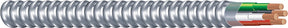 Southwire Armorlite 68583421 Armored Cable, 12 AWG Cable, 3 -Conductor, Copper Conductor, THHN/THWN Insulation