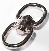 Baron 018-5/8 Chain Swivel, 5/8 in Trade, 90 lb Working Load, Nickel
