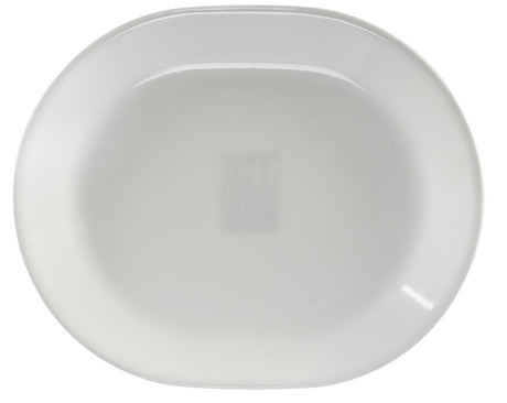 Corelle Winter Frost Glass Winter Serving Platter 12-1/2 in. D 1 pk, Pack of 3