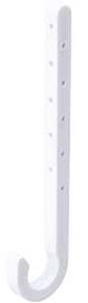 B & K P01-125HC Baby J-Hook, 1-1/4 in Opening, ABS, Pack of 20
