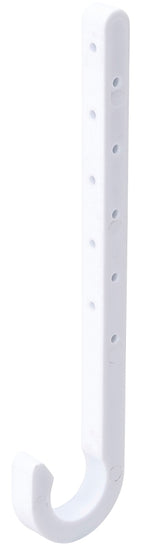 B & K P01-125HC Baby J-Hook, 1-1/4 in Opening, ABS, Pack of 20