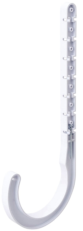 B & K P02-200HC Drain J-Hook, 2 in Opening, ABS, Pack of 20