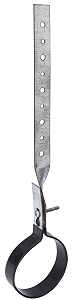 B & K V30-200HC Pipe Hanger, 2 in Opening, Steel, Galvanized