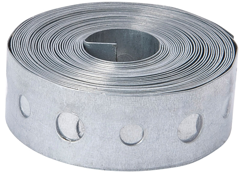 B & K G20-128HC Hanger Strap, Steel, Galvanized, 10 ft L