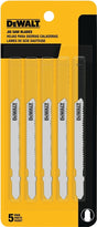 DEWALT DW3776-5 Jig Saw Blade, 0.3 in W, 3 in L, 24 TPI