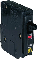 Square D QO QO130CP Circuit Breaker, Mini, 30 A, 1 -Pole, 120/240 VAC, 48 VDC, Fixed Trip, Plug Mounting
