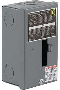 Square D QO QO2L30SCP Load Center, 30 A, 2 -Space, 2 -Circuit, Main Lug, NEMA 1 Enclosure, Plug Mounting, Gray