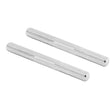 Prime-Line E 2459 Replacement Spindle, Steel, Zinc, For: Antique-Style Doors Knob Systems and Square Drive Systems