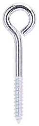 ProSource LR249 Lag Screw Eye, 7.8 mm Thread, Screw Thread, 1-1/2 in L Thread, 1-1/16 in Dia Eye, 209 lb Working Load, Pack of 10