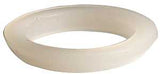 Danco 36662B Faucet Washer, 1-1/2 in, 1-1/4 in ID x 1-3/4 in OD Dia, 1/4 in Thick, Polyethylene, Pack of 5