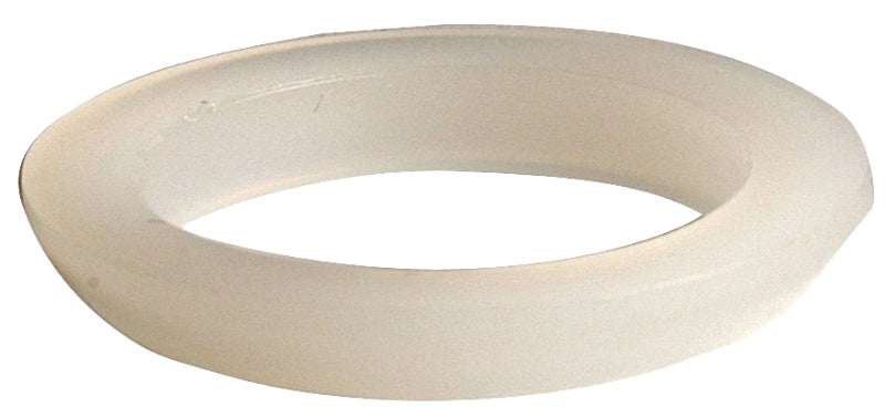 Danco 36662B Faucet Washer, 1-1/2 in, 1-1/4 in ID x 1-3/4 in OD Dia, 1/4 in Thick, Polyethylene, Pack of 5