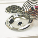 Range Kleen Chrome Drip Bowls 8 in. W X 8 in. L