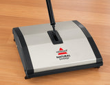 Bissell Natural Sweep 92N0 Floor and Carpet Sweeper, 9-1/2 in W Cleaning Path, Green